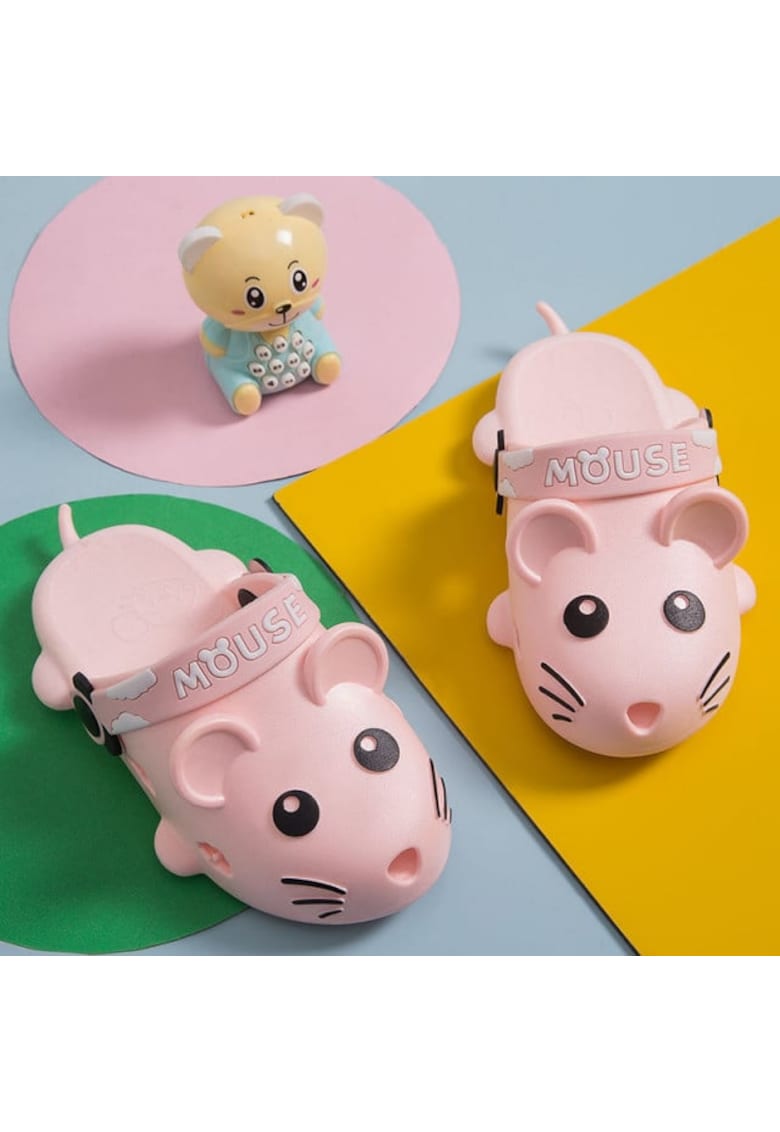 Papuci Model AL 18672 soricel - Fete - Cauciuc - Roz