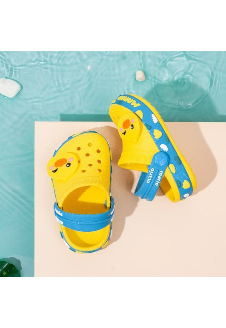 Papuci Model AL 67328 puisor - Unisex - Cauciuc - Galben