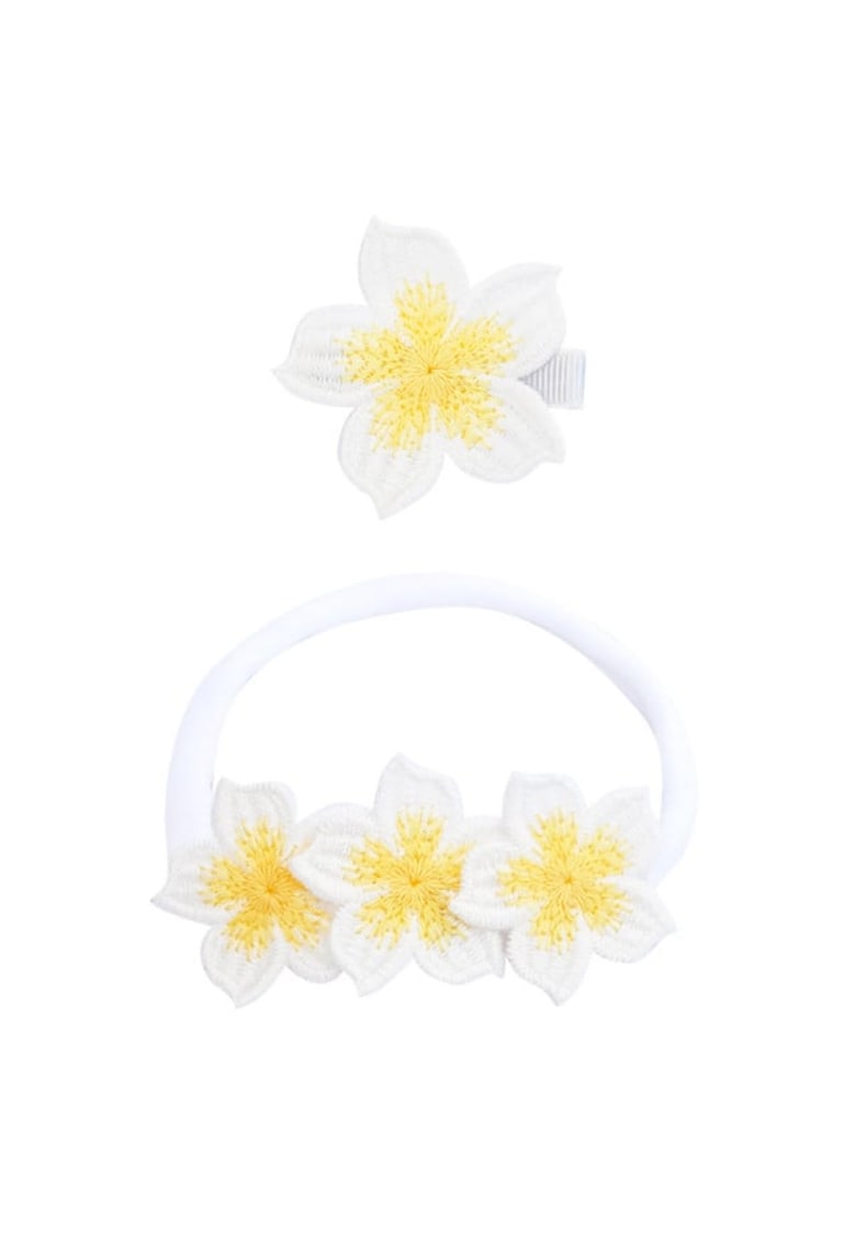 Set bentita si clama Model AL 17477 Margarete - Fete - 0-6 luni - Multicolor