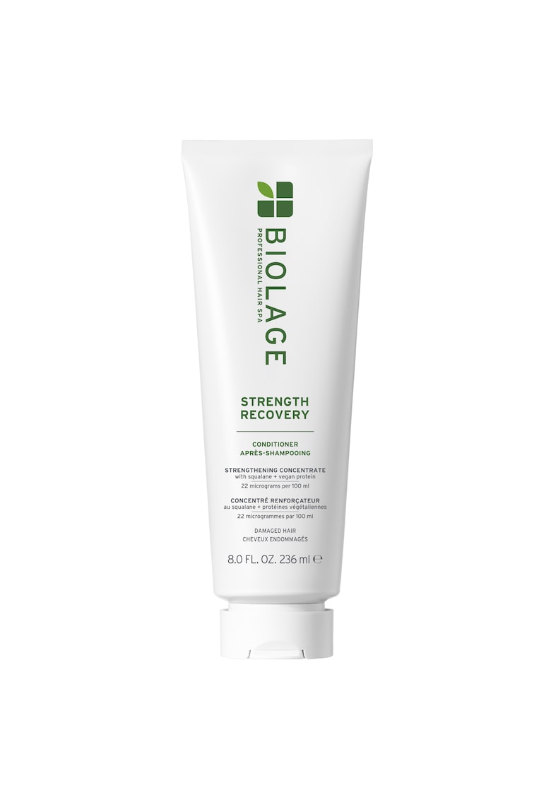 Balsam reparator Strength Recovery - cu squalan de masline si proteine vegane - pentru par deteriorat si fragil - 236ml Balsam reparator Strength Recovery - cu squalan de masline si proteine vegane - pentru par deteriorat si fragil - 236ml