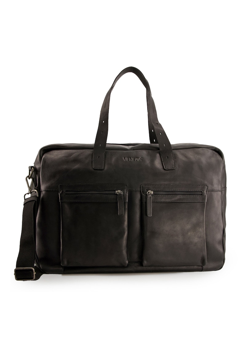 Geanta duffle unisex din piele naturala