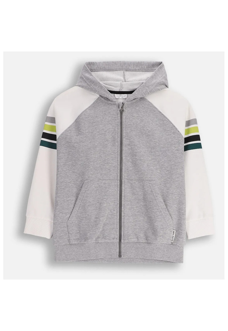 Jacheta cu fermoar - multicolor - bumbac - pentru baieti