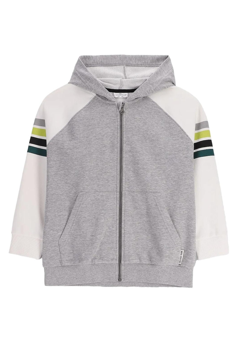 Jacheta cu fermoar - multicolor - bumbac - pentru baieti