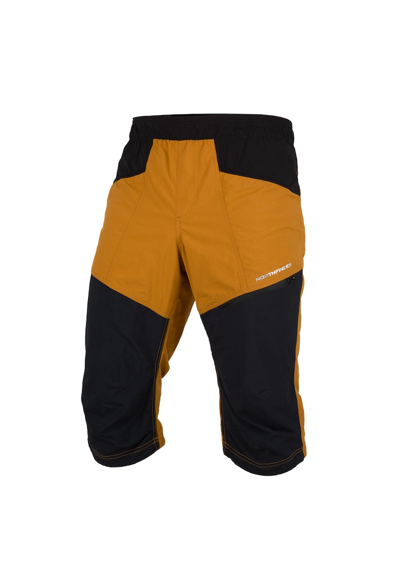 Pantaloni scurti 3/4 de outdoor pentru barbati Artur cinnamonblack - Maro scortisoara