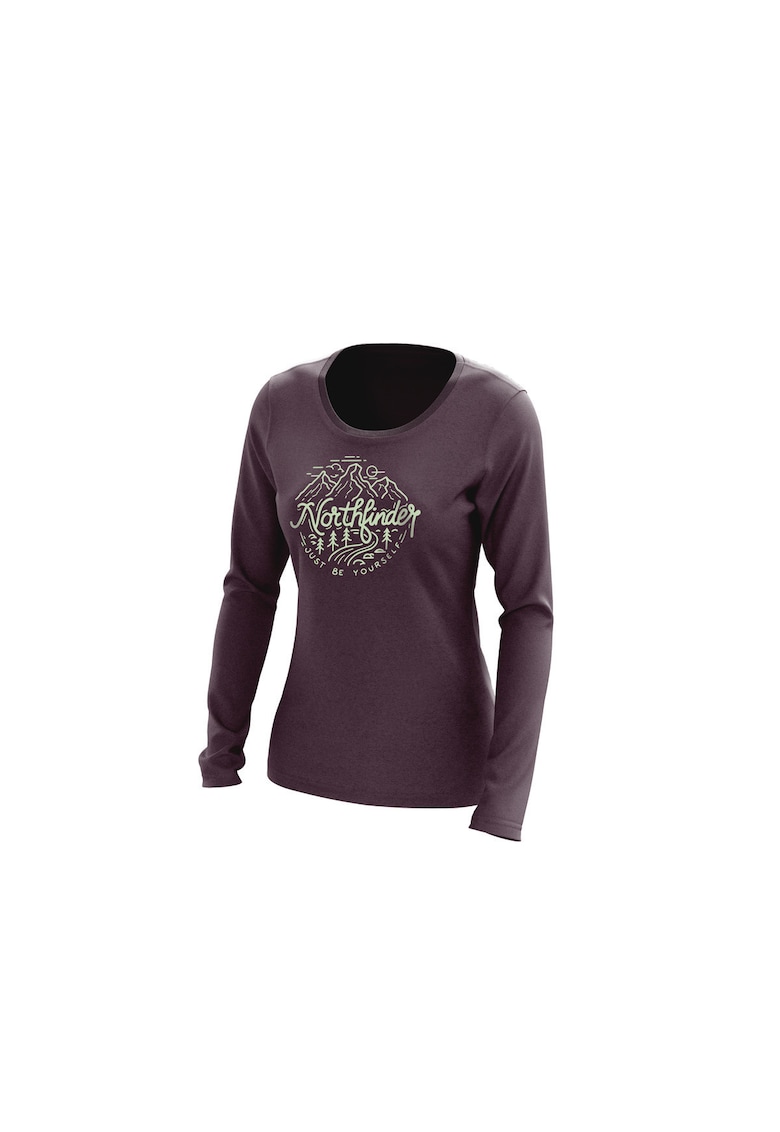 Tricou cu maneca lunga pentru femei Blakely XS oldrose