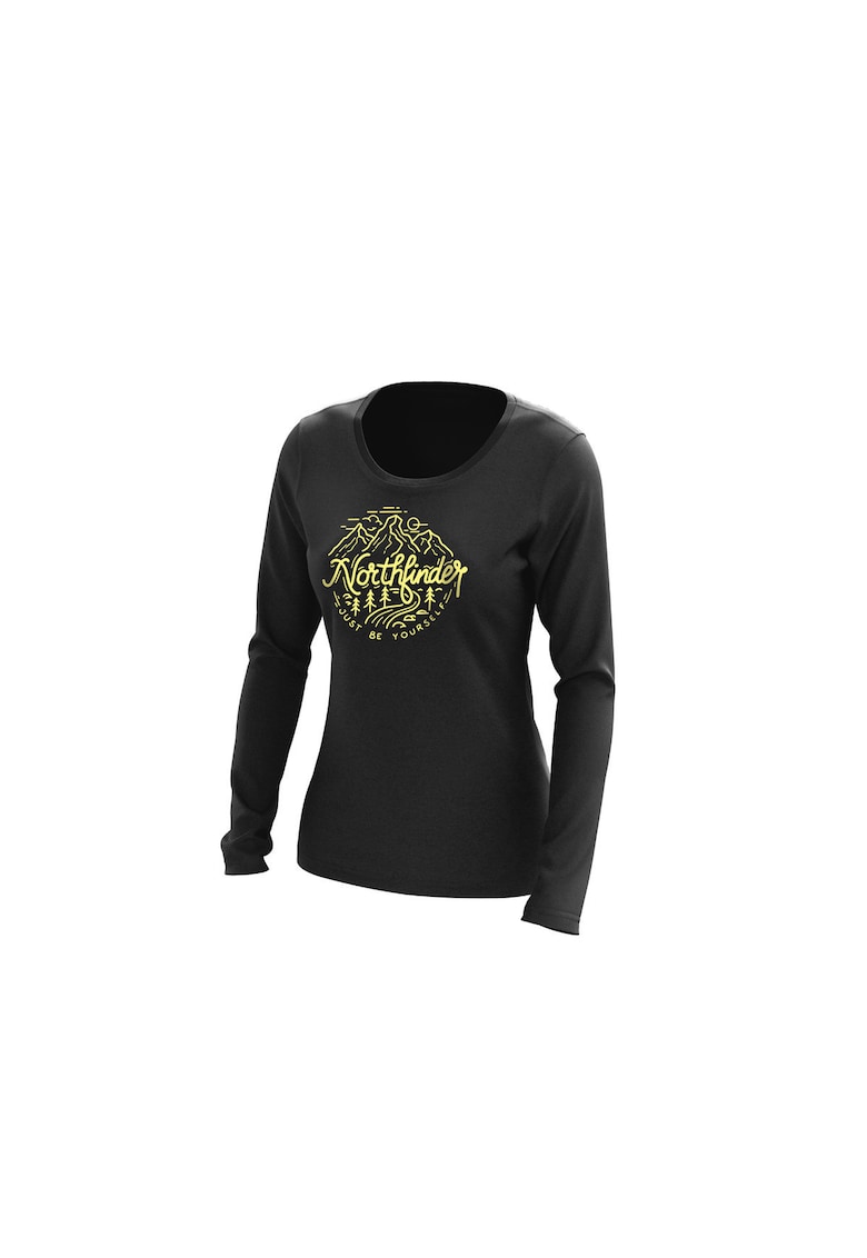 Tricou cu maneca lunga pentru femei Blakely black