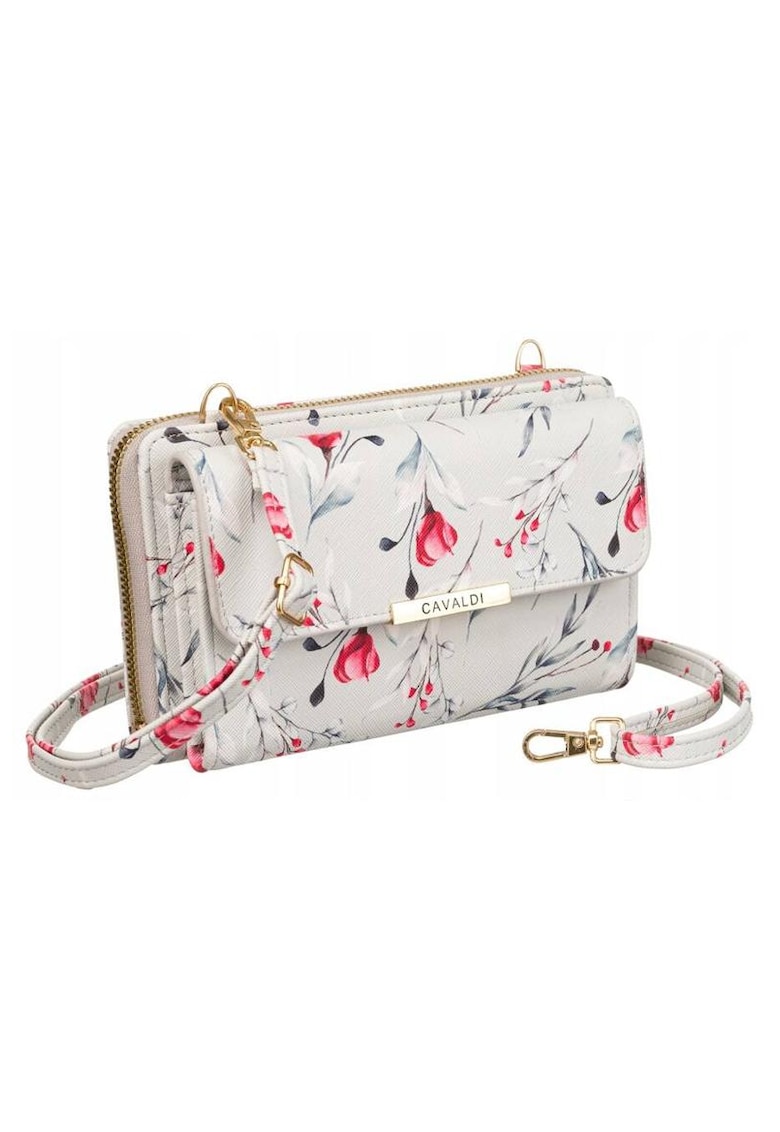 Geanta convertibila cu imprimeun floral