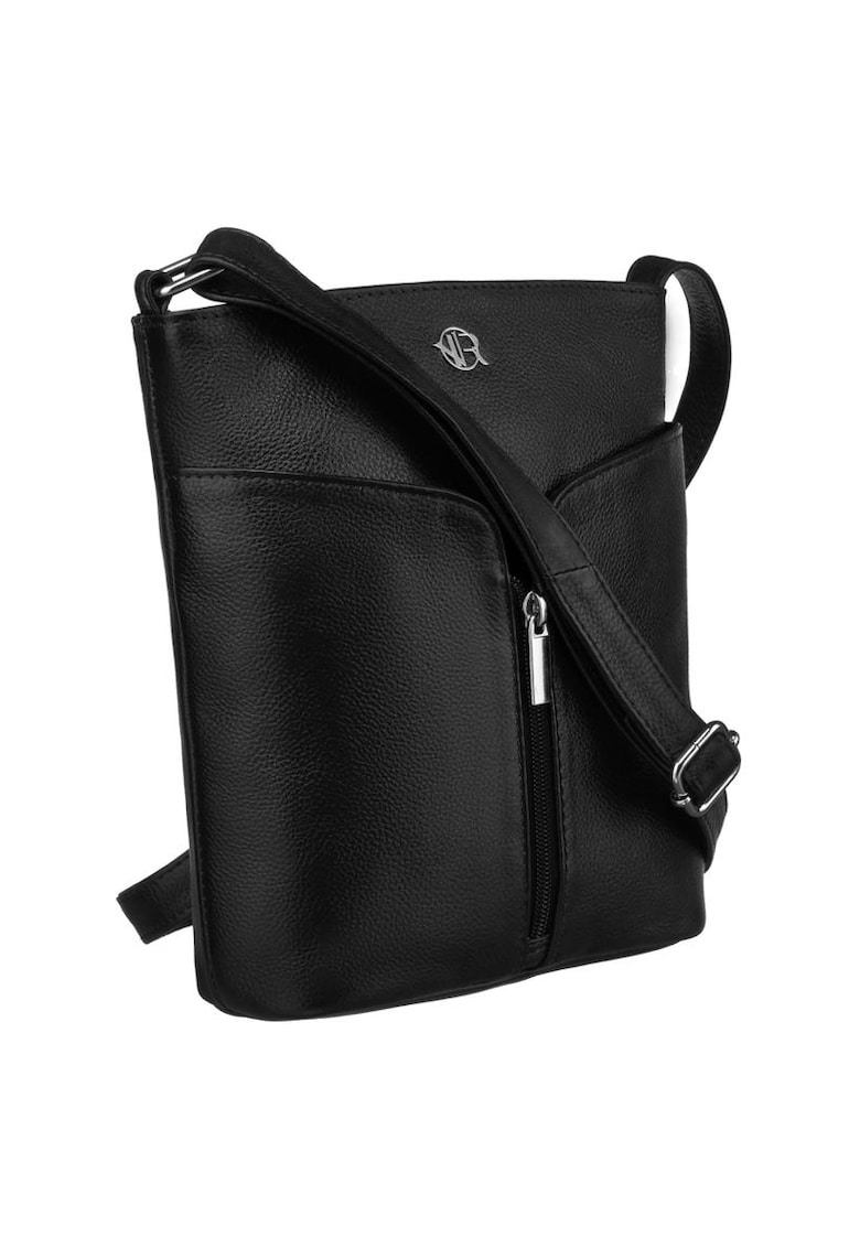 Geanta crossbody din piele naturala - 22x22x7cm