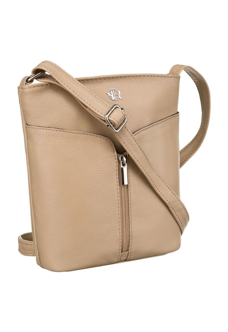 Geanta crossbody din piele naturala - 22x22x7cm