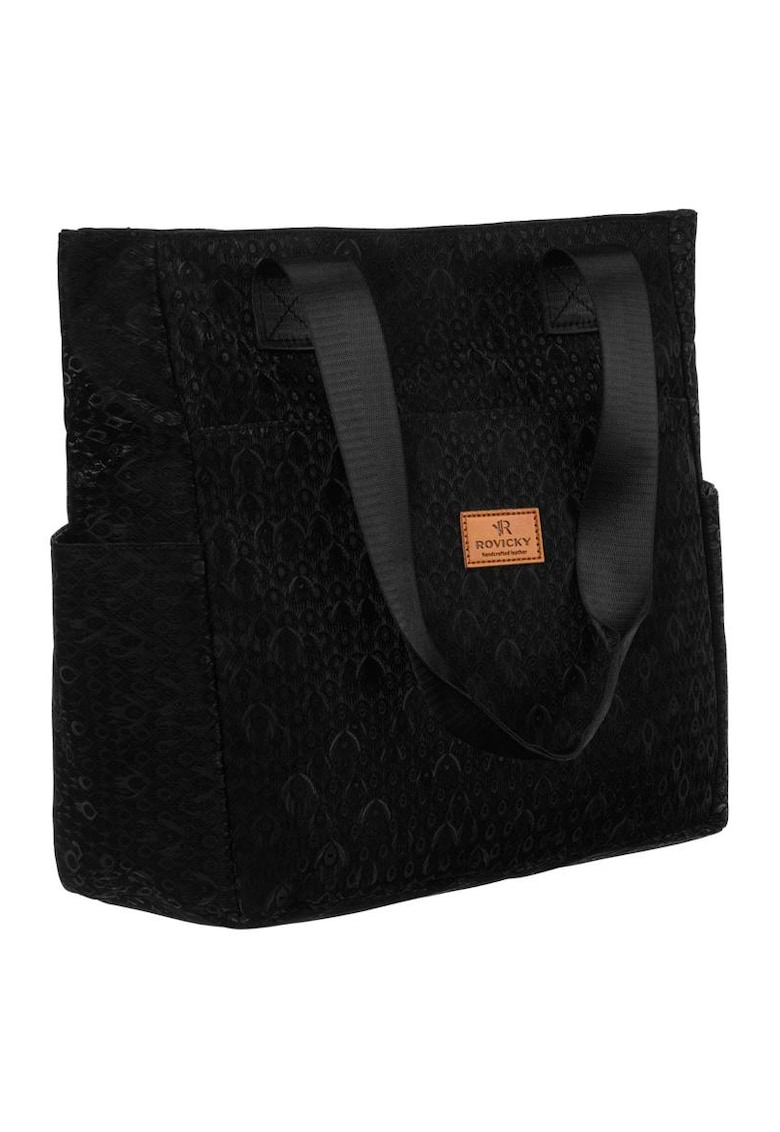 Geanta tote neagra - 30x28x15cm