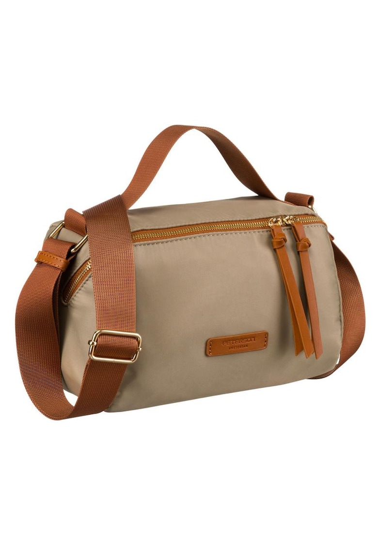 Geanta de umar cu garnituri de piele ecologica