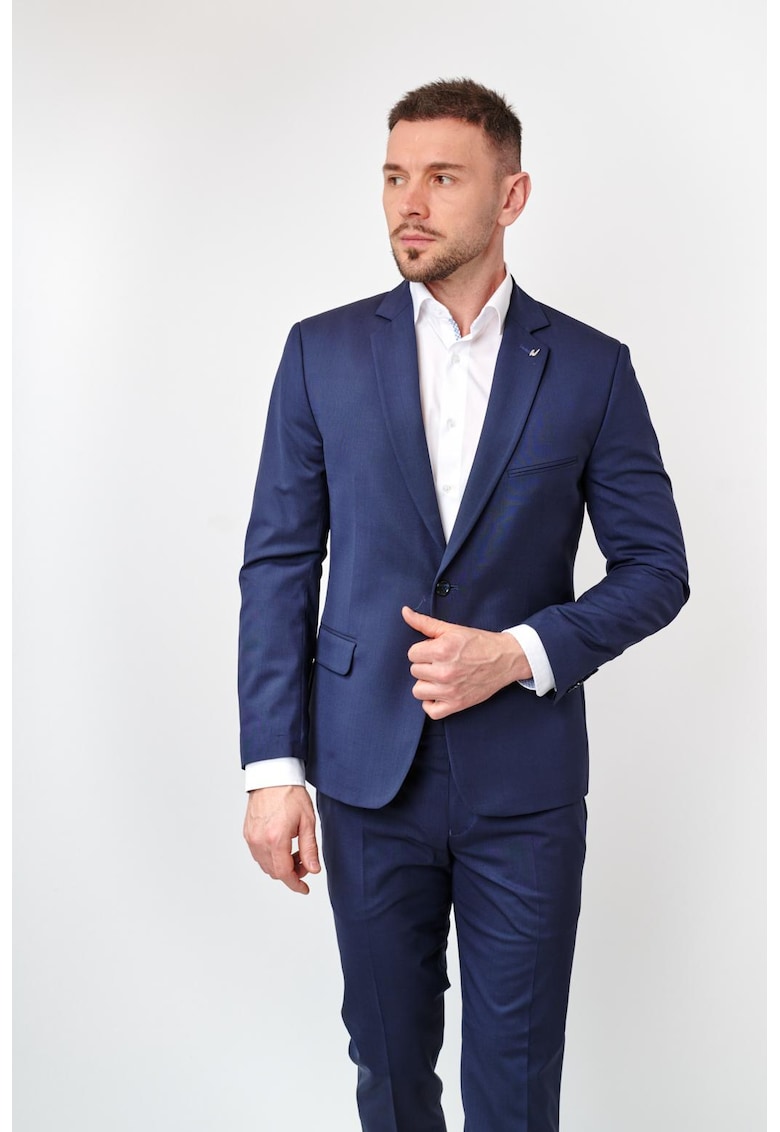 Sacou barbati Bond 53004 - Albastru