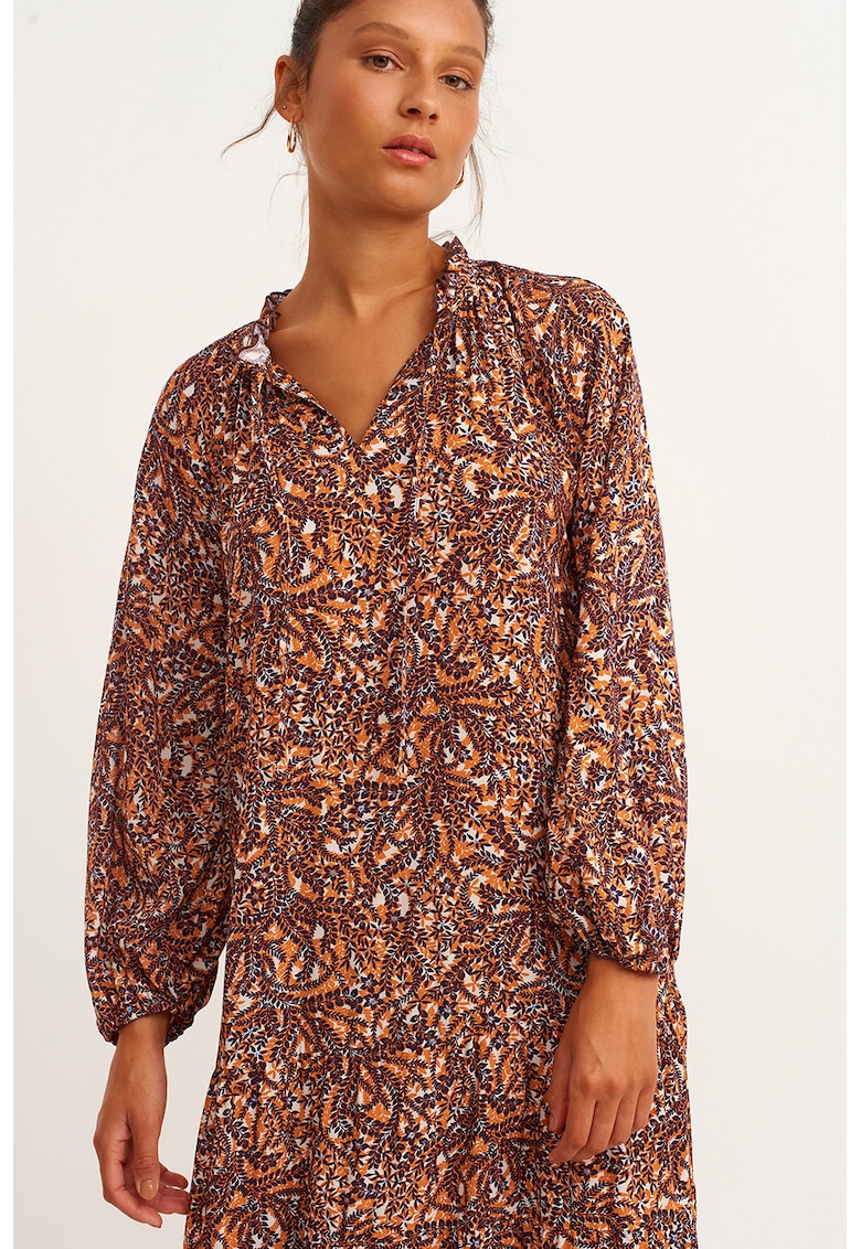 Rochie maxi cu imprimeu floral