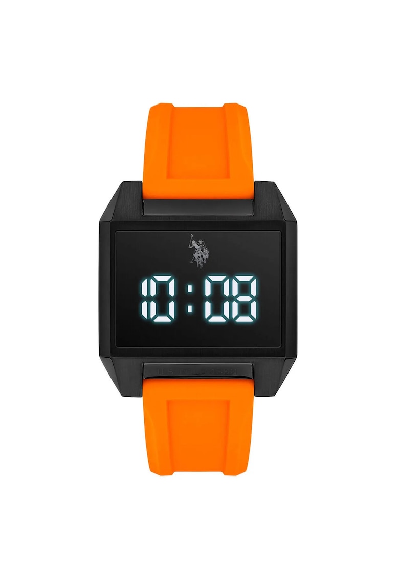 Ceas pentru barbati diametru carcasa 42 mm - 3 ATM - Portocaliu