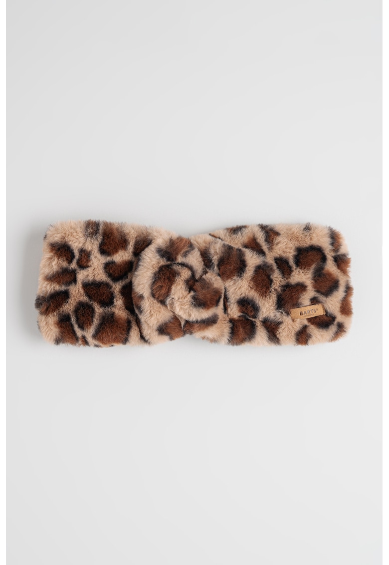 Bentita cu blana sintetica si design rasucit Breanne