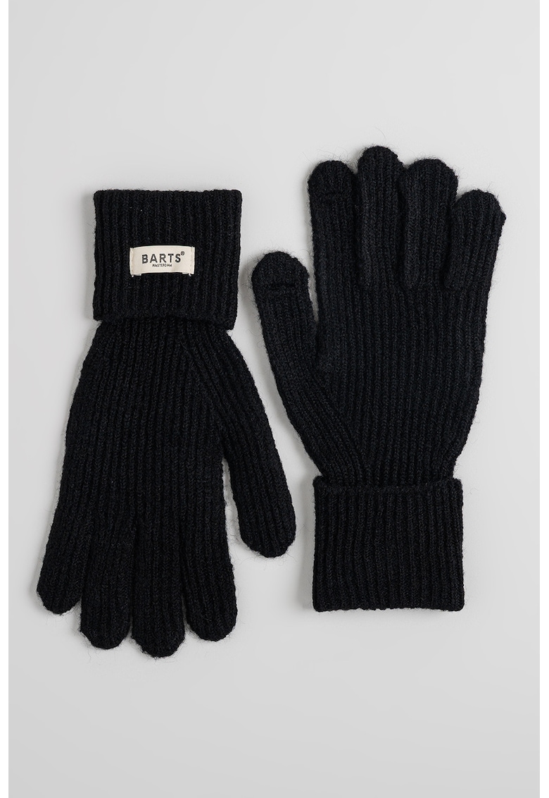 Manusi din amestec de lana cu logo