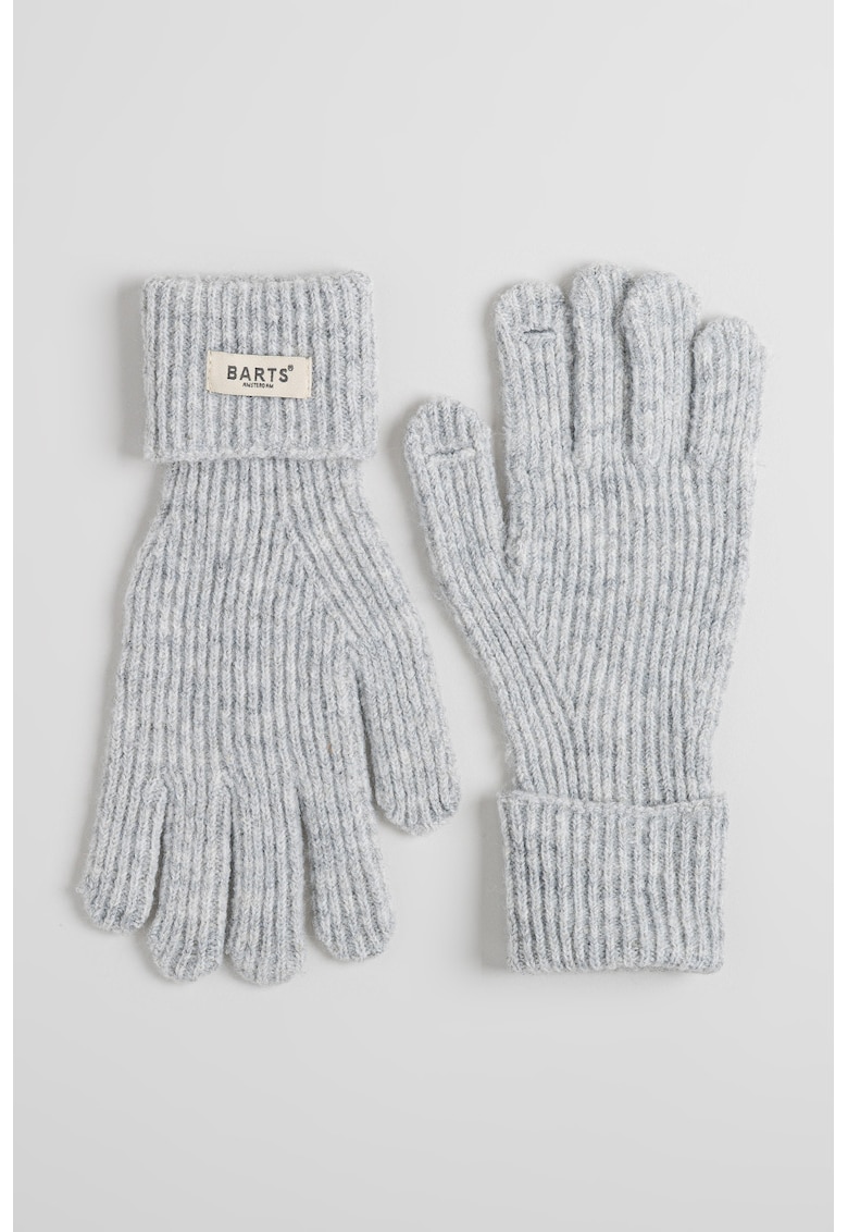 Manusi din amestec de lana cu logo