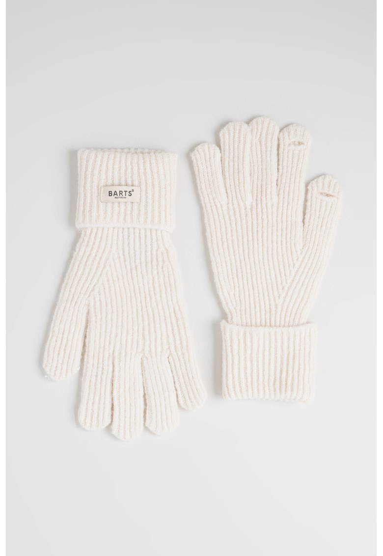 Manusi din amestec de lana cu logo