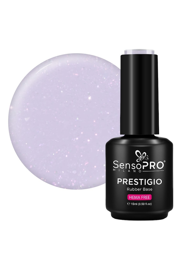 Rubber Base PRESTIGIO - Soft Amethyst 15ml