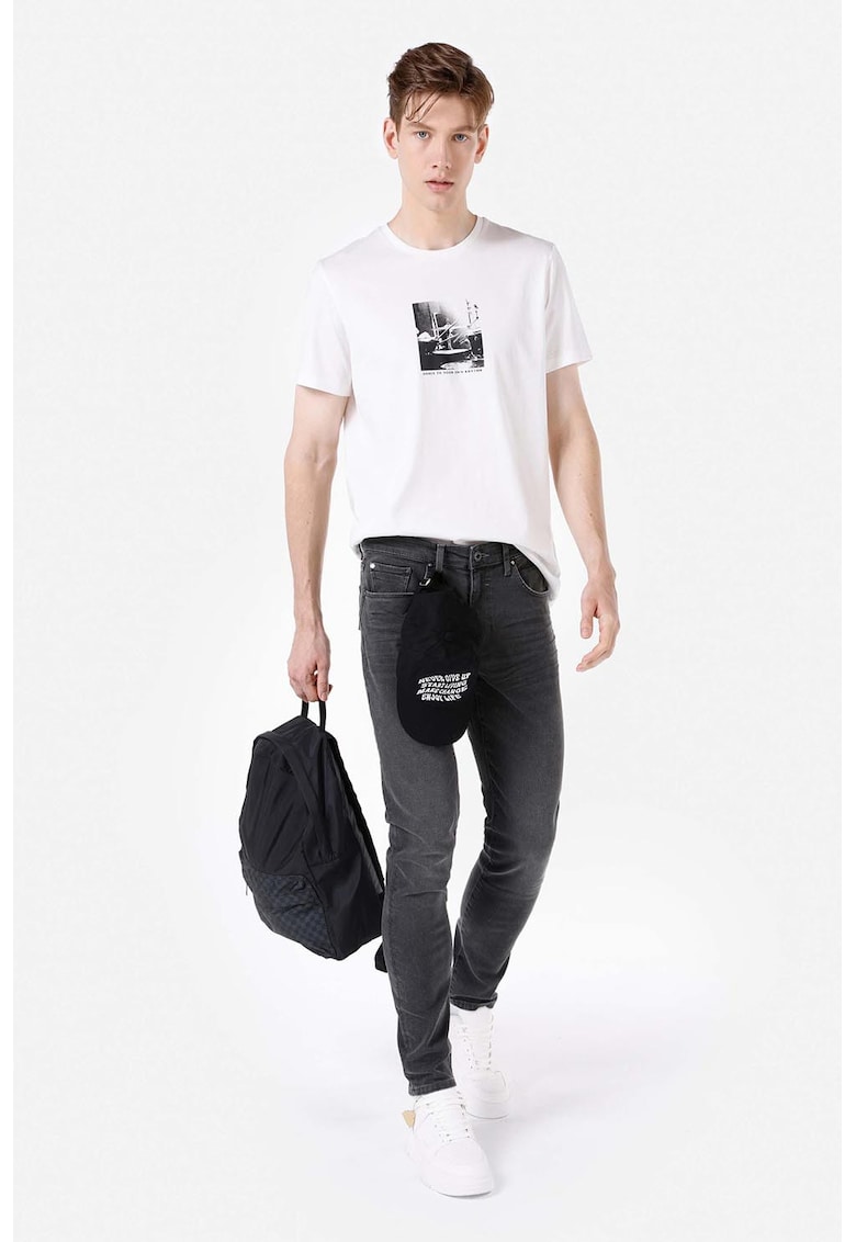 Blugi slim fit - Gri antracit