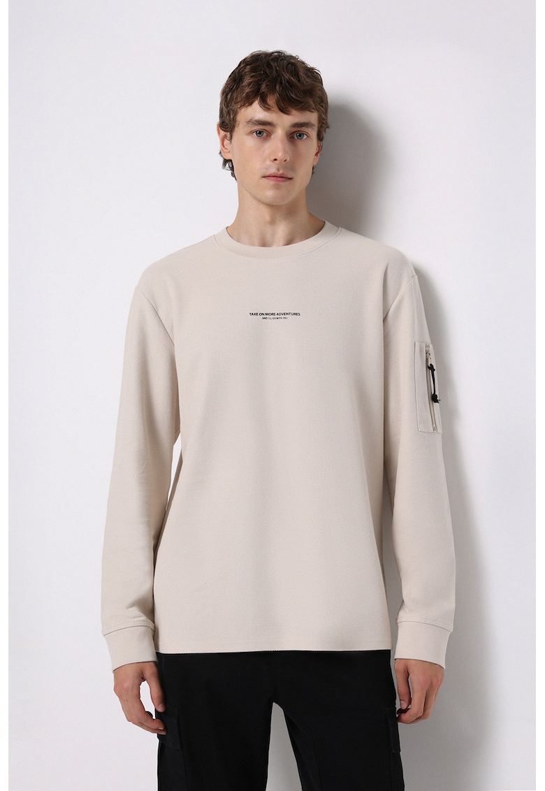 Bluza lejera de bumbac