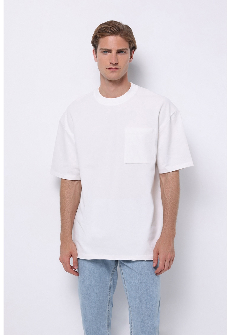 Tricou supradimensionat de bumbac