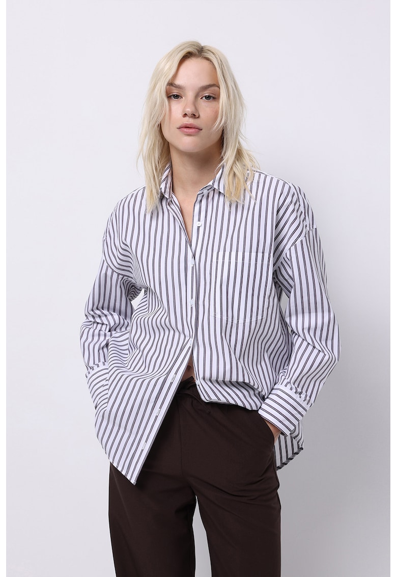 Camasa de bumbac in dungi