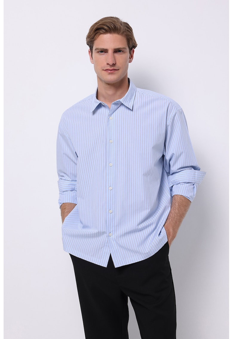 Camasa in dungi cu maneci lungi