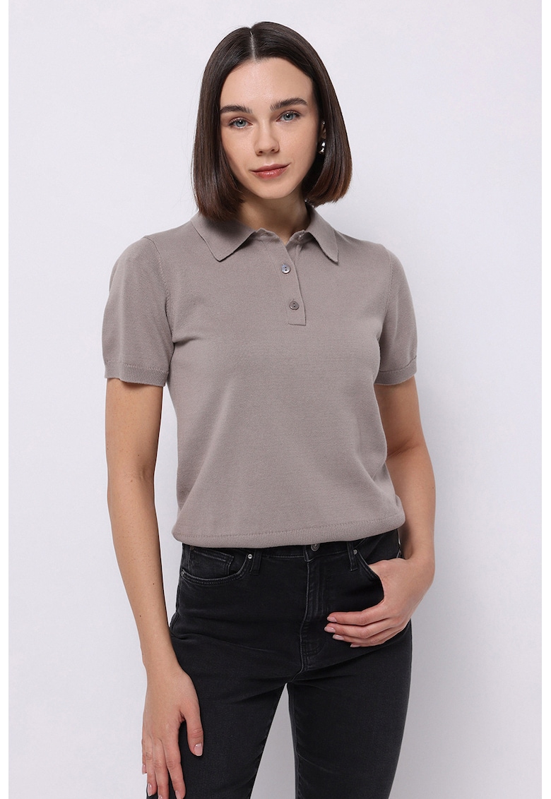 Tricou polo de bumbac