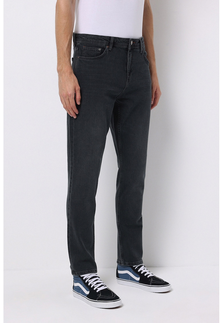 Blugi regular fit - Gri antracit