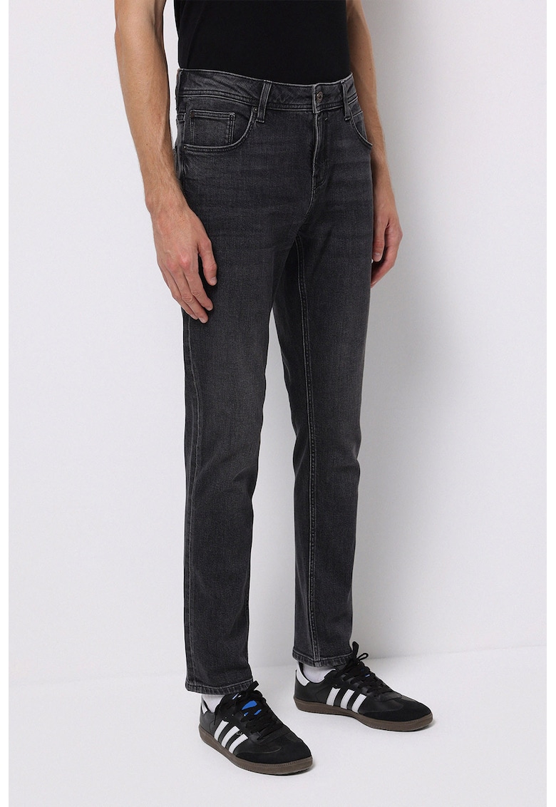 Blugi regular fit - Negru stins