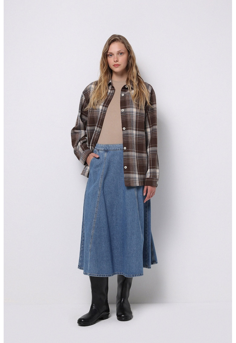 Fusta lunga din denim