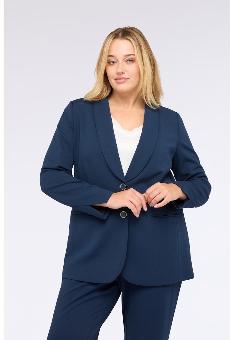 Sacou elegant cu model uni