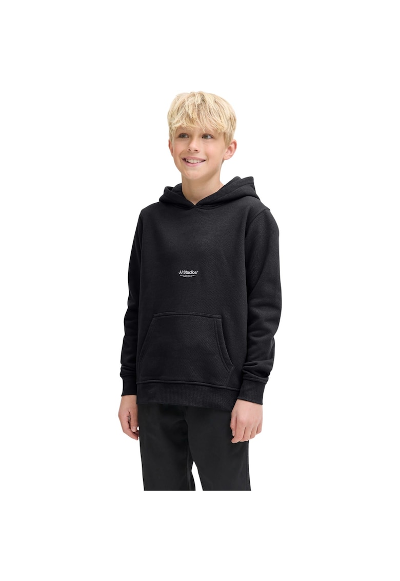 Hanorac JACK &JONES Soho Sweat Hood JNR 49180 - Negru