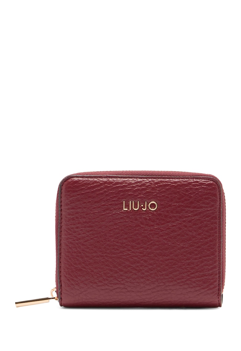 Liu Jo Portofel cu logo si fermoar - Maro cognac