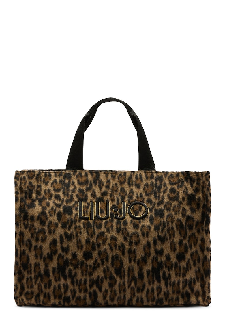 Geanta shopper cu model - Maro