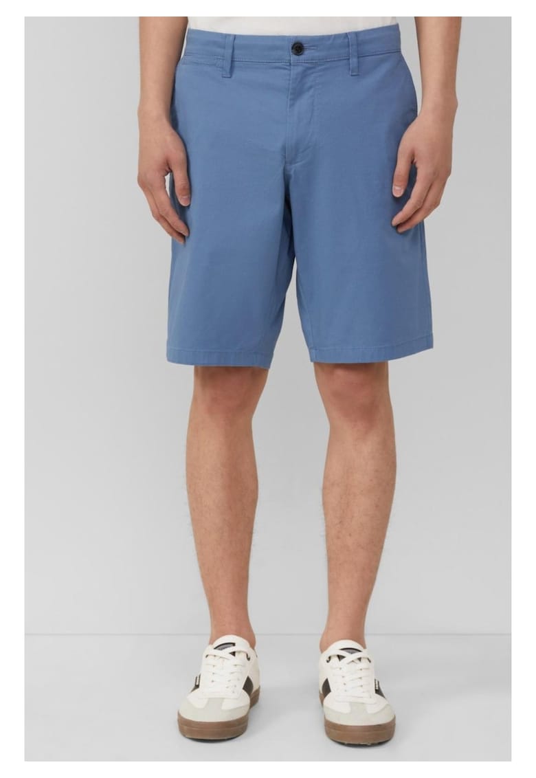 Pantaloni scurti barbati chino - Phoenix cu croiala Regular fit si talie medie - Albastru inchis -