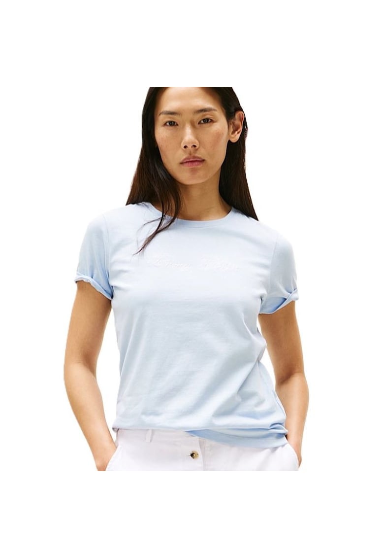 Tricou  SCRIPT REG C-NK SS T-SHIRT-WW0WW45746-C1O