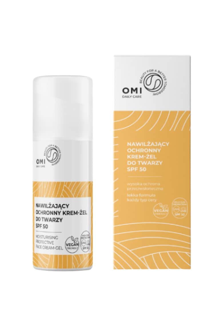 Crema hidratanta si protectoare pentru fata SPF50 - 50 ml - textura usoara