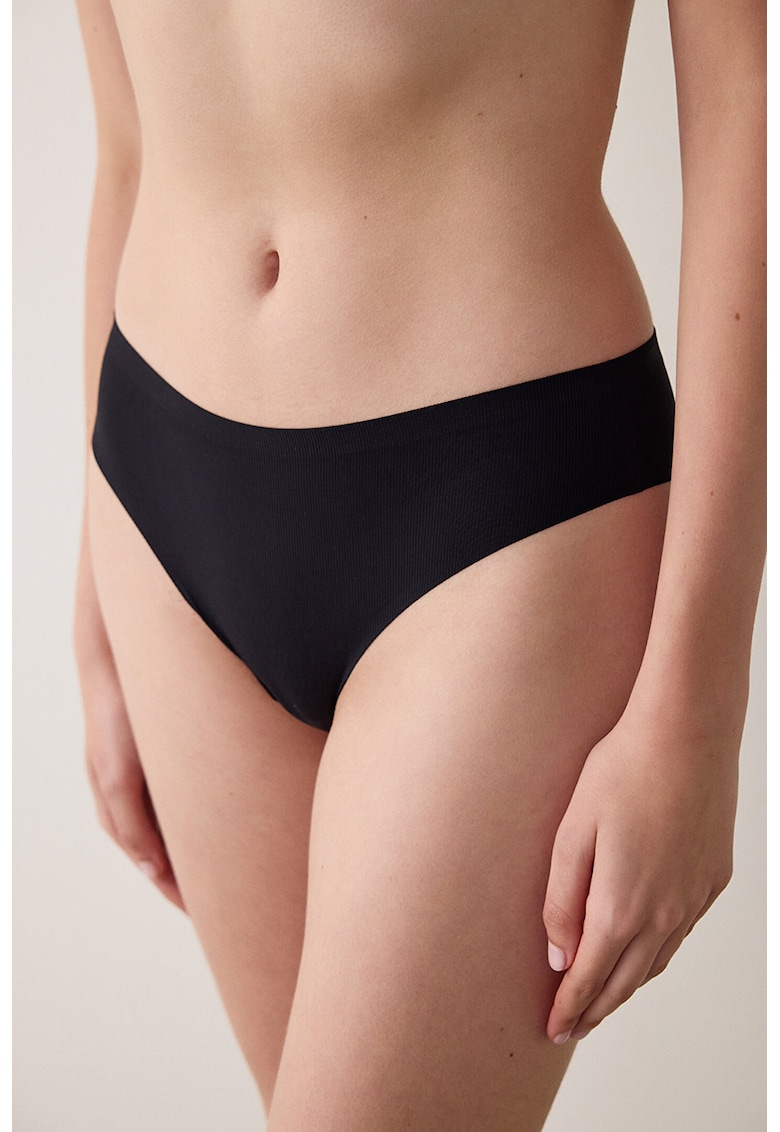 Chiloti brazilieni cu model uni Chiloti brazilieni cu model uni