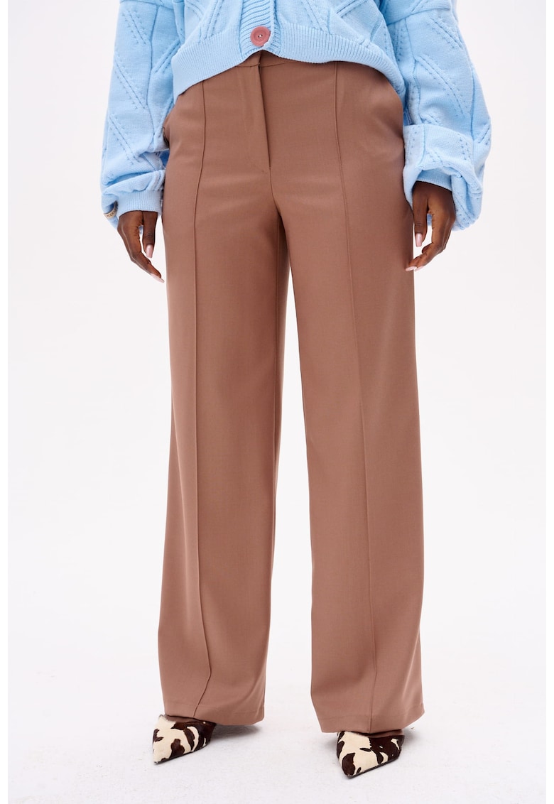 Pantaloni ampli uni Demi