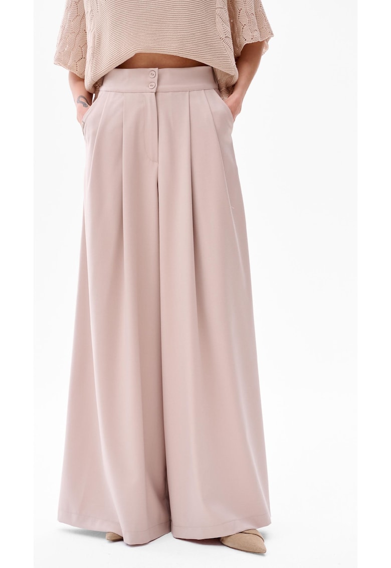 Pantaloni de dama Vida Bej