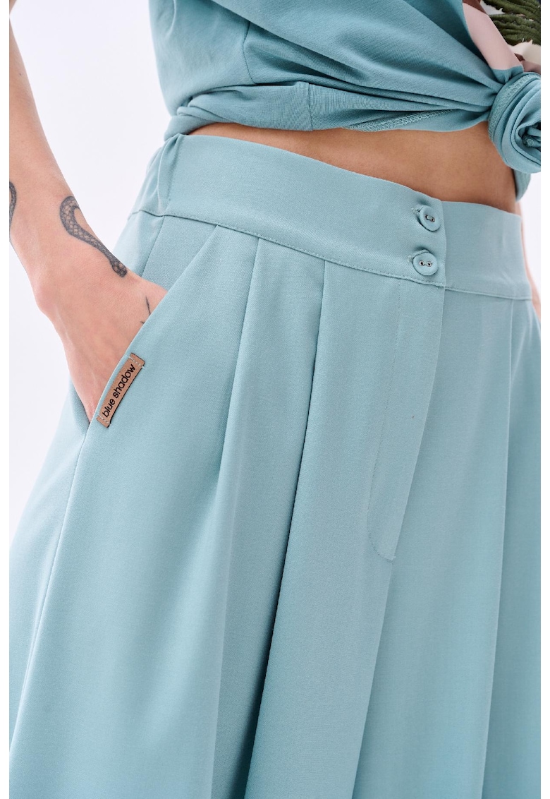 Fusta pantalon cu pliuri Vida