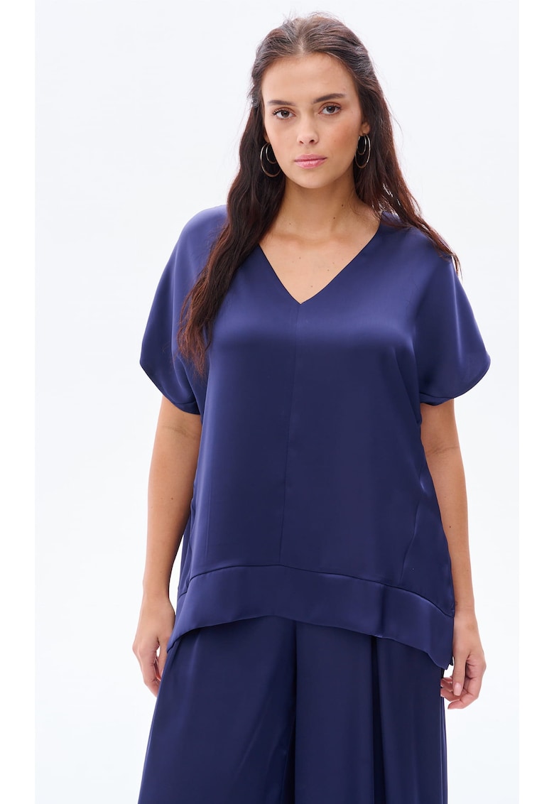 Cigar BS Women's Blouse Navy Blue