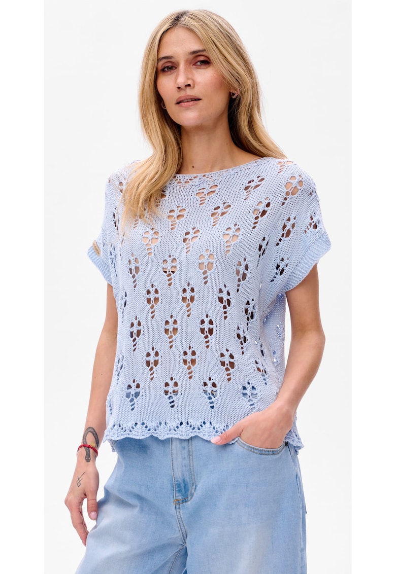 Bluza cu model perforat Floris