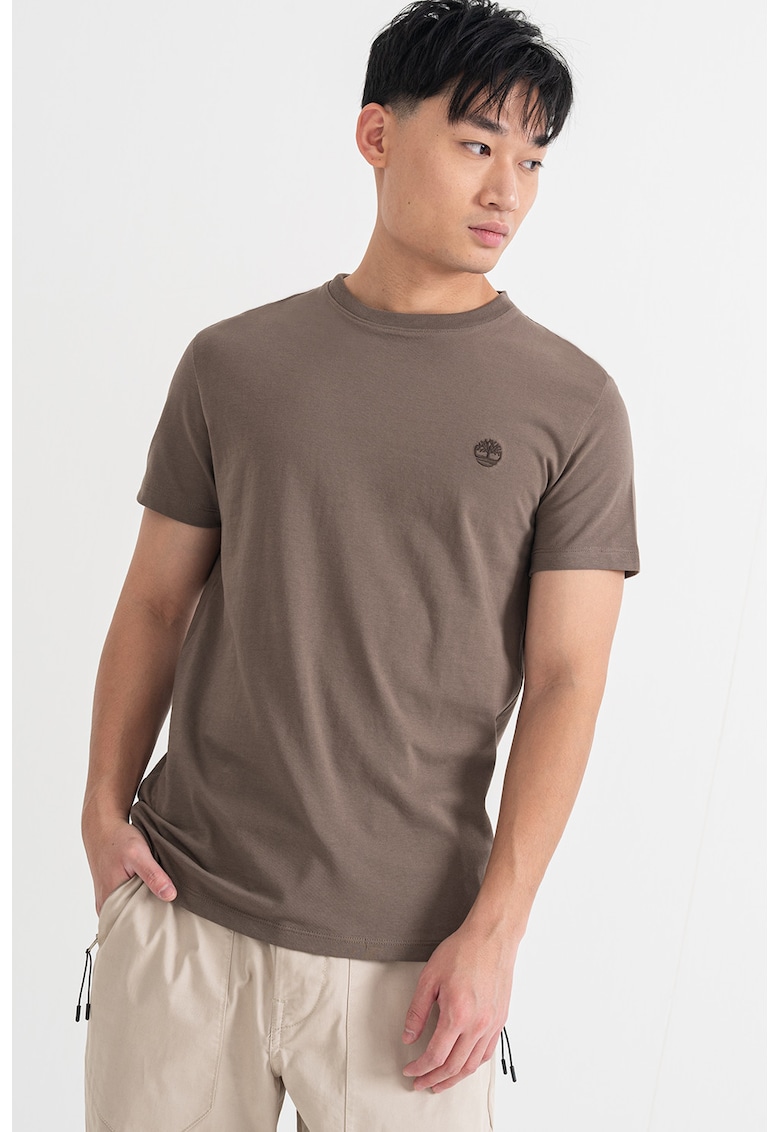 Tricou slim fit din bumbac Dun-River