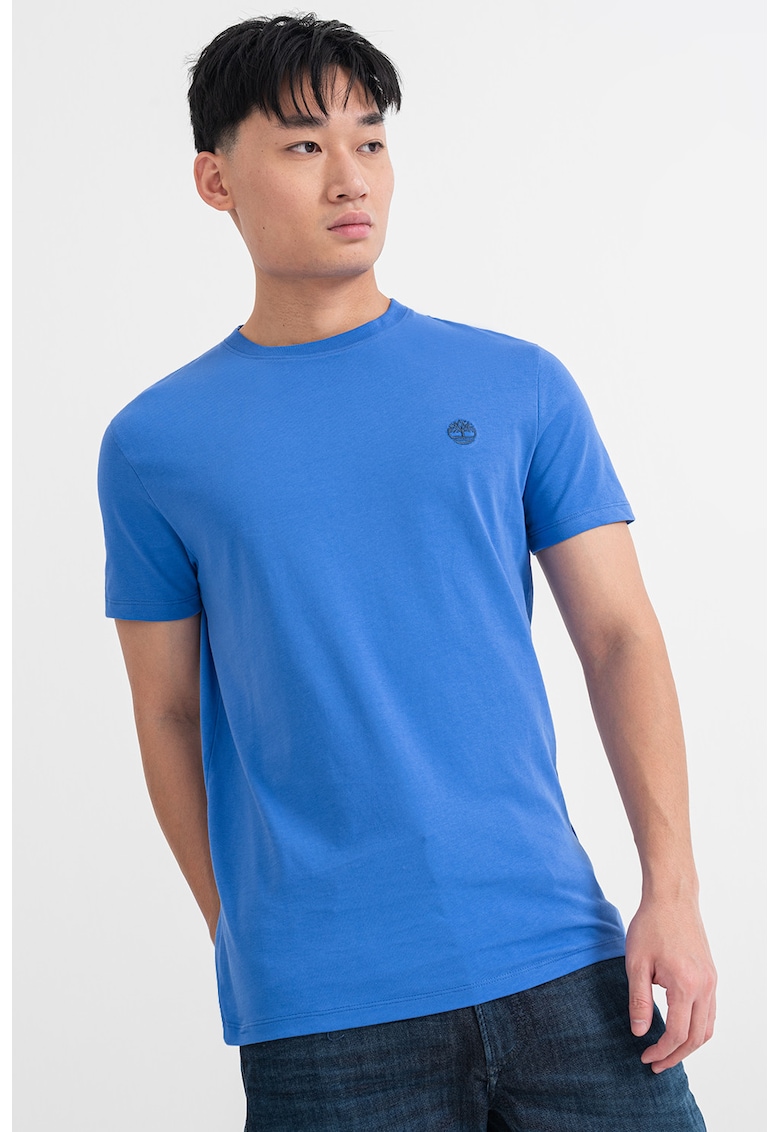 Tricou slim fit din bumbac Dun-River