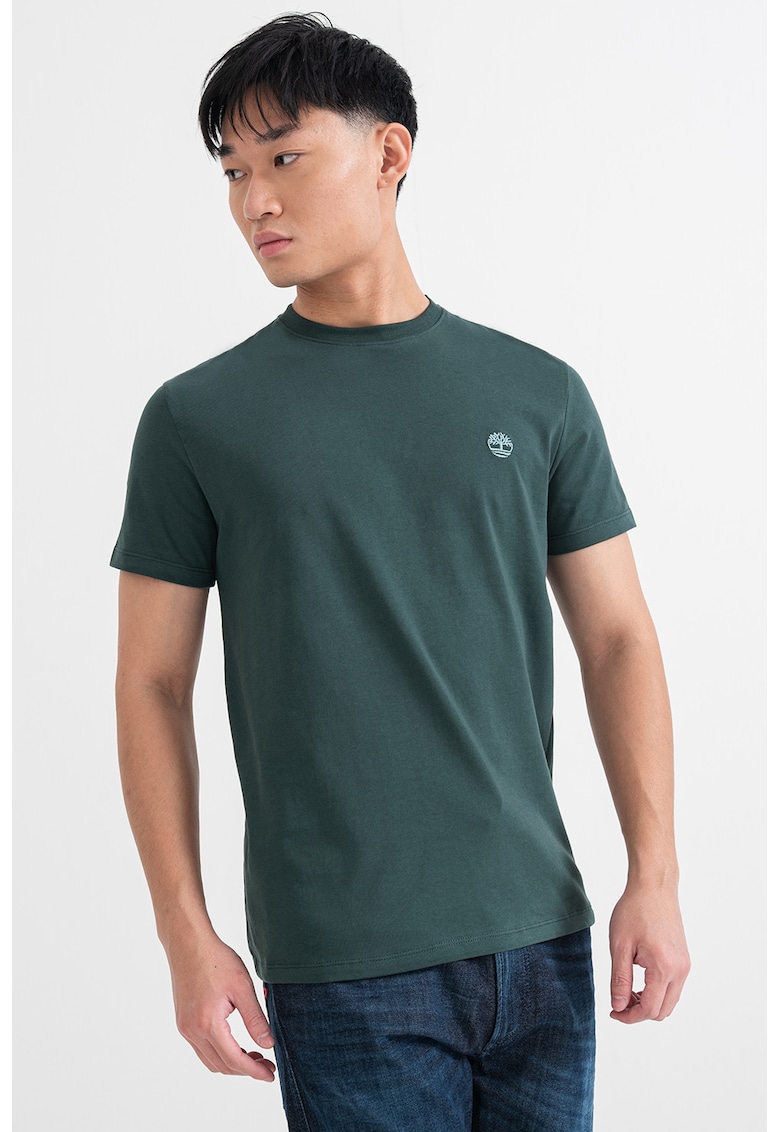 Tricou slim fit din bumbac Dun-River