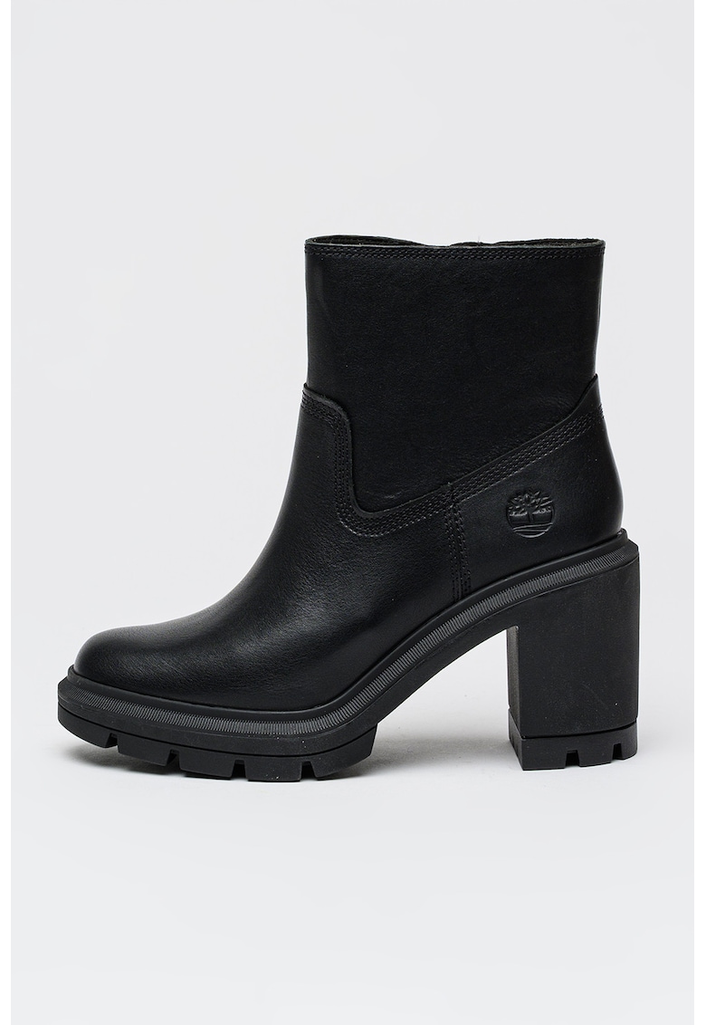 Ghete de piele intoarsa Allington - Negru