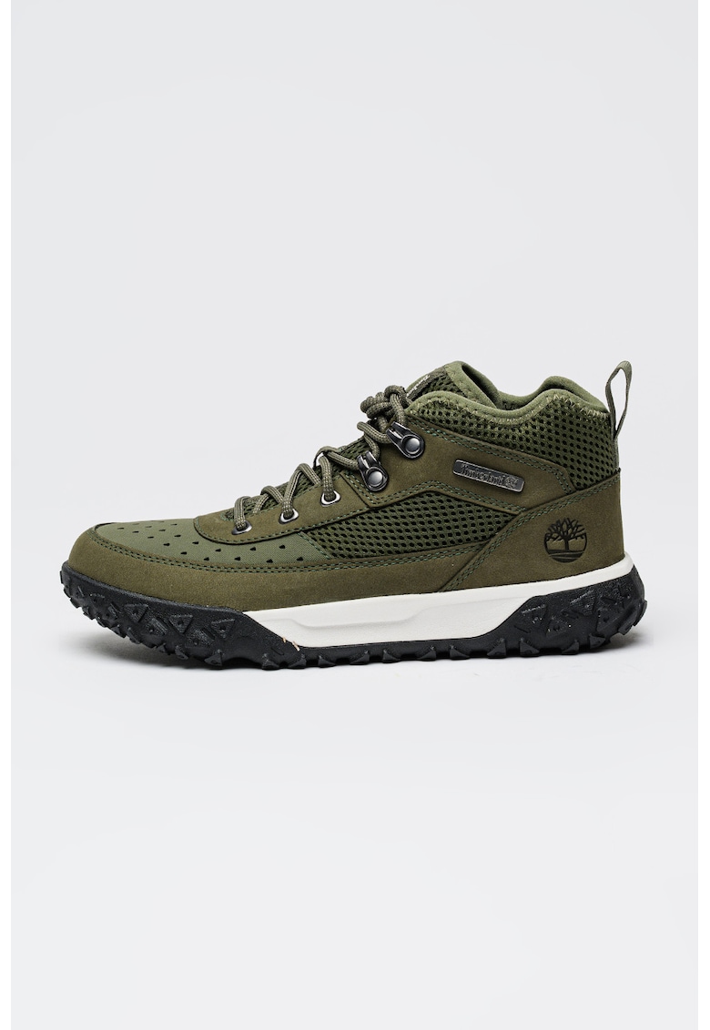 Ghete cu garnituri de piele intoarsa Greenstride Motion 6 - Kaki inchis